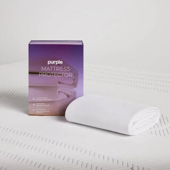 Purple Mattress Protector (New) - California King - Picture 2 of 6